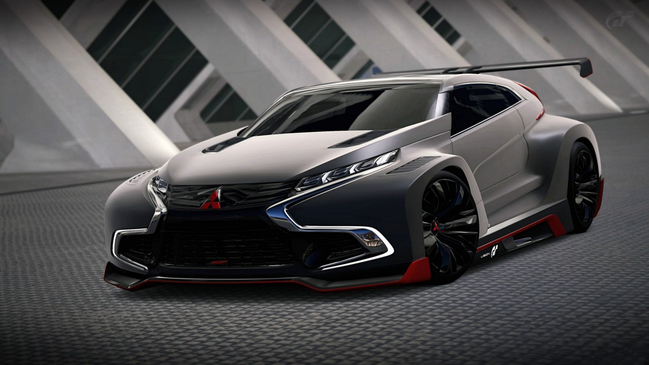 mitsubishi concept xr-phev evolution vision gran turismo