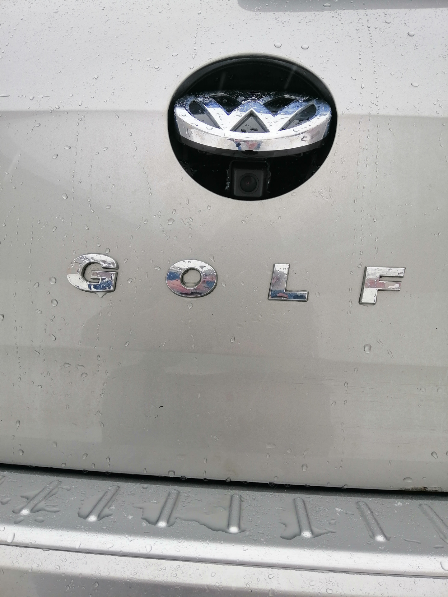 камера заднего вида — Volkswagen Golf Mk7, 1,2 л, 2012 года ...