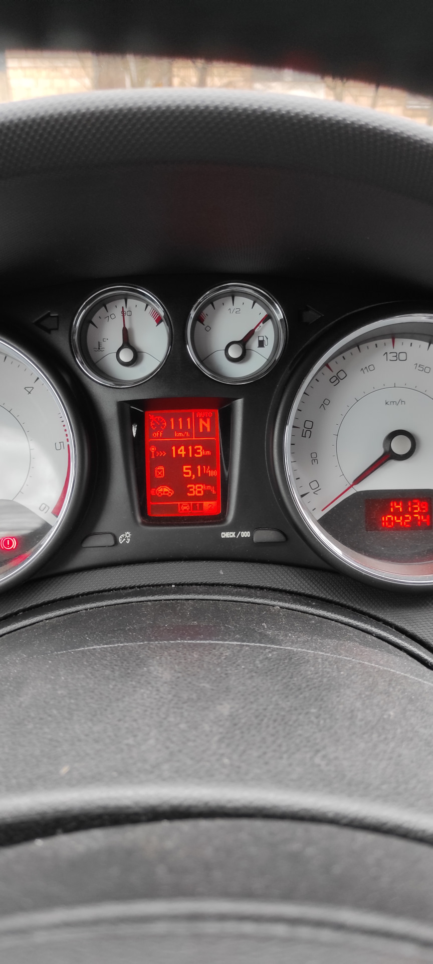 Расход топлива Атмо + ал4 и турбо + мкпп — Peugeot 408, 1,6 л, 2016 ...