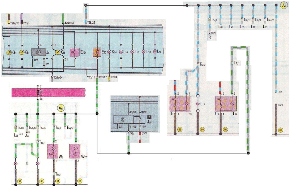 Не горит подсветка печки, прикуривателя, джойстика зеркал — Audi 100 ...
