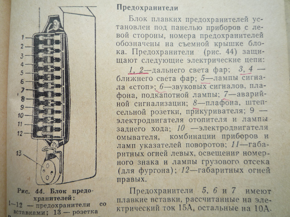 Схема проводки иж комби