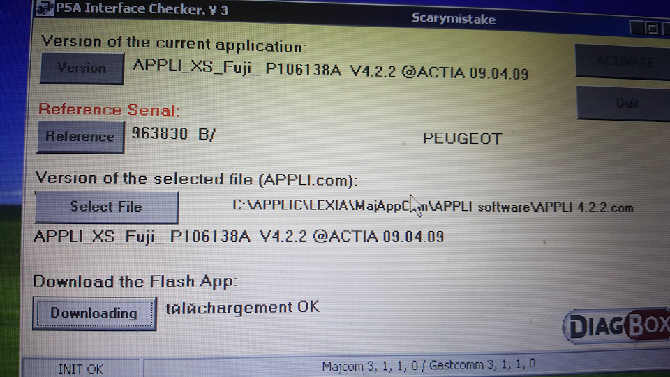 psa diagbox keygen software license