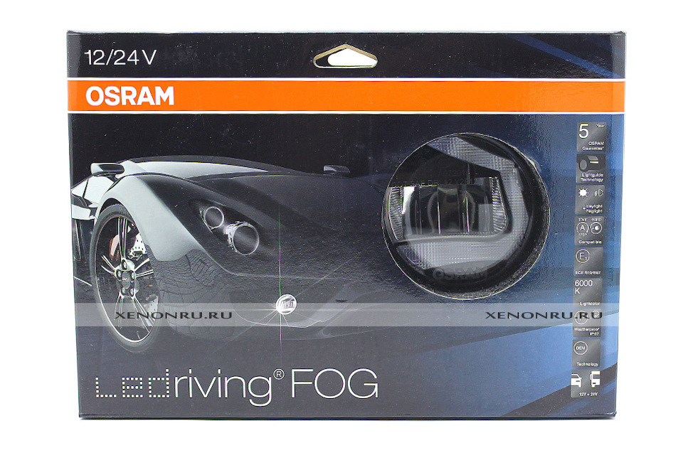 Ledfog101 osram схема подключения