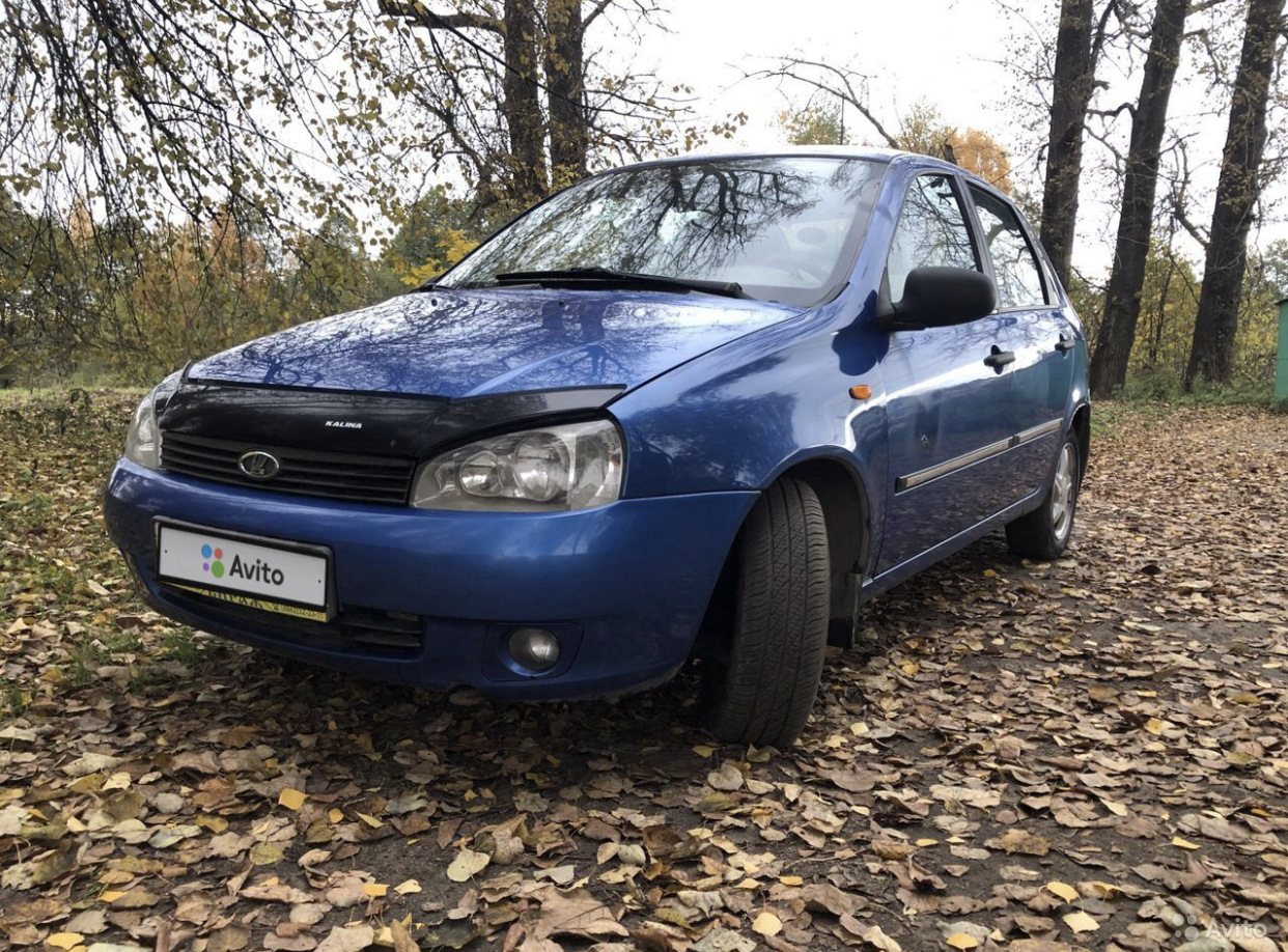 Lada Калина седан 1.6 бензиновый 2006 | Баклажан на DRIVE2