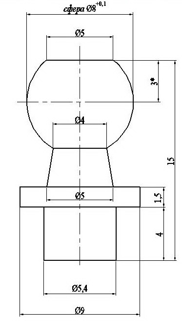 Сфера размеры. Размер сфера на чертеже. Тренажер стоп шар чертеж. Чертеж площадки Xantia. Шарнир сфера чертеж.