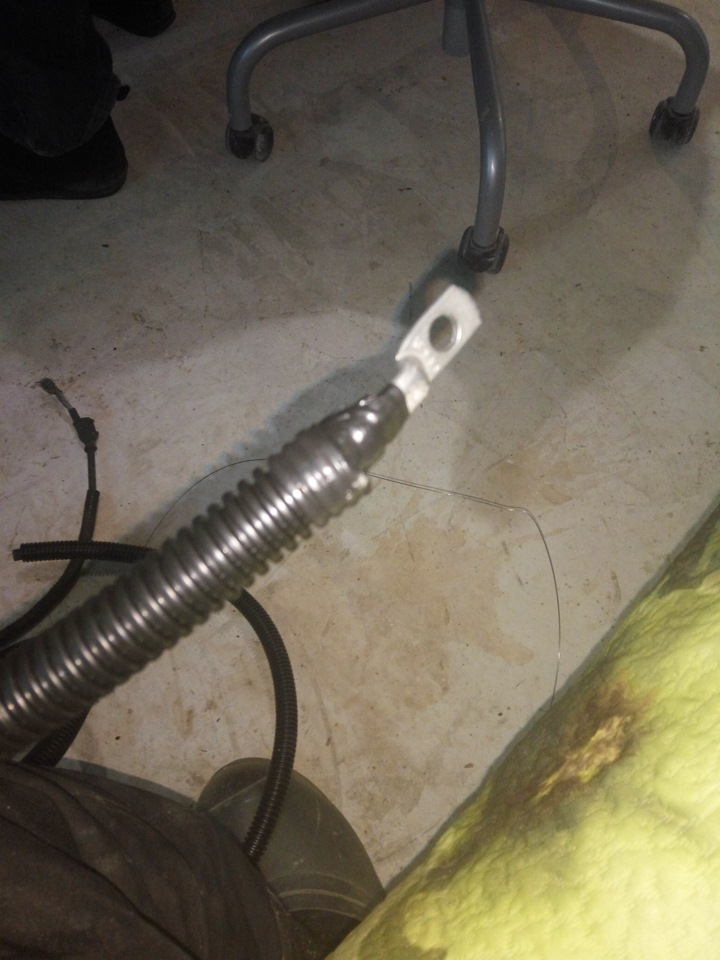 Проблема с кабелем. Силовой кабель самодельный. Греется. — Audi 100 (C4 ...