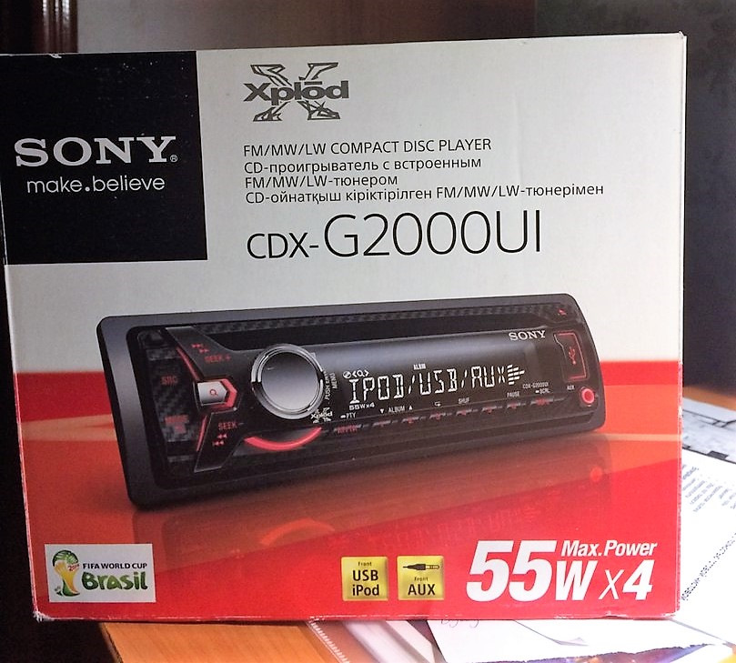 Автомагнитола Sony cdx g3000ue