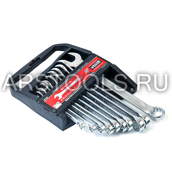 набор ключей ombra, артикул omt16s. набор ключей гаечных biber 6шт комбинированные 8-17мм. изношенный набор комбинированных ключей yato. набор ключей комбинированных с трещеткой автодело. набор инструментов falco 736-034.