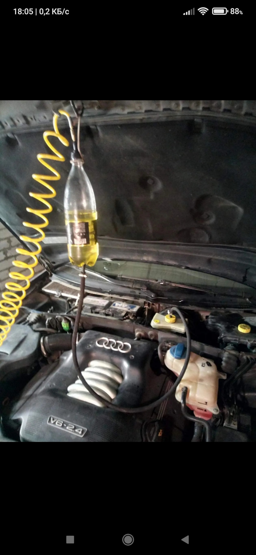 Приспособа для прокачки тормозов в одно лицо — УАЗ Patriot, 2,7 л, 2020 ...