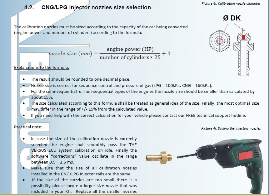 Диаметр жиклеров. — Сообщество «Ремонт и Эксплуатация ГБО» на DRIVE2