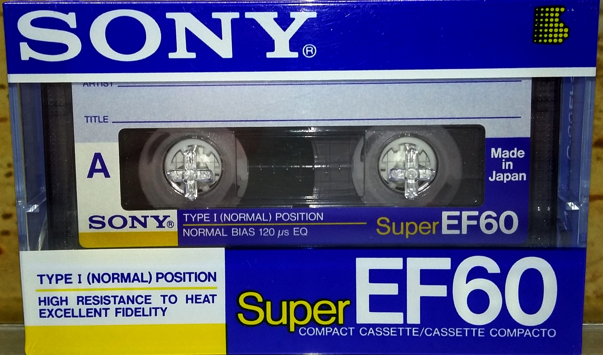 Год выпуска супер. Кассета Sony super ef90. Аудиокассеты Sony EF-90 Premium. Кассета Sony EF 90. Аудиокассеты Sony super EF 90.