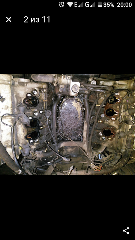 Решил почистить впускной коллектор — Audi A6 (C4), 2,6 л, 1994 года ...