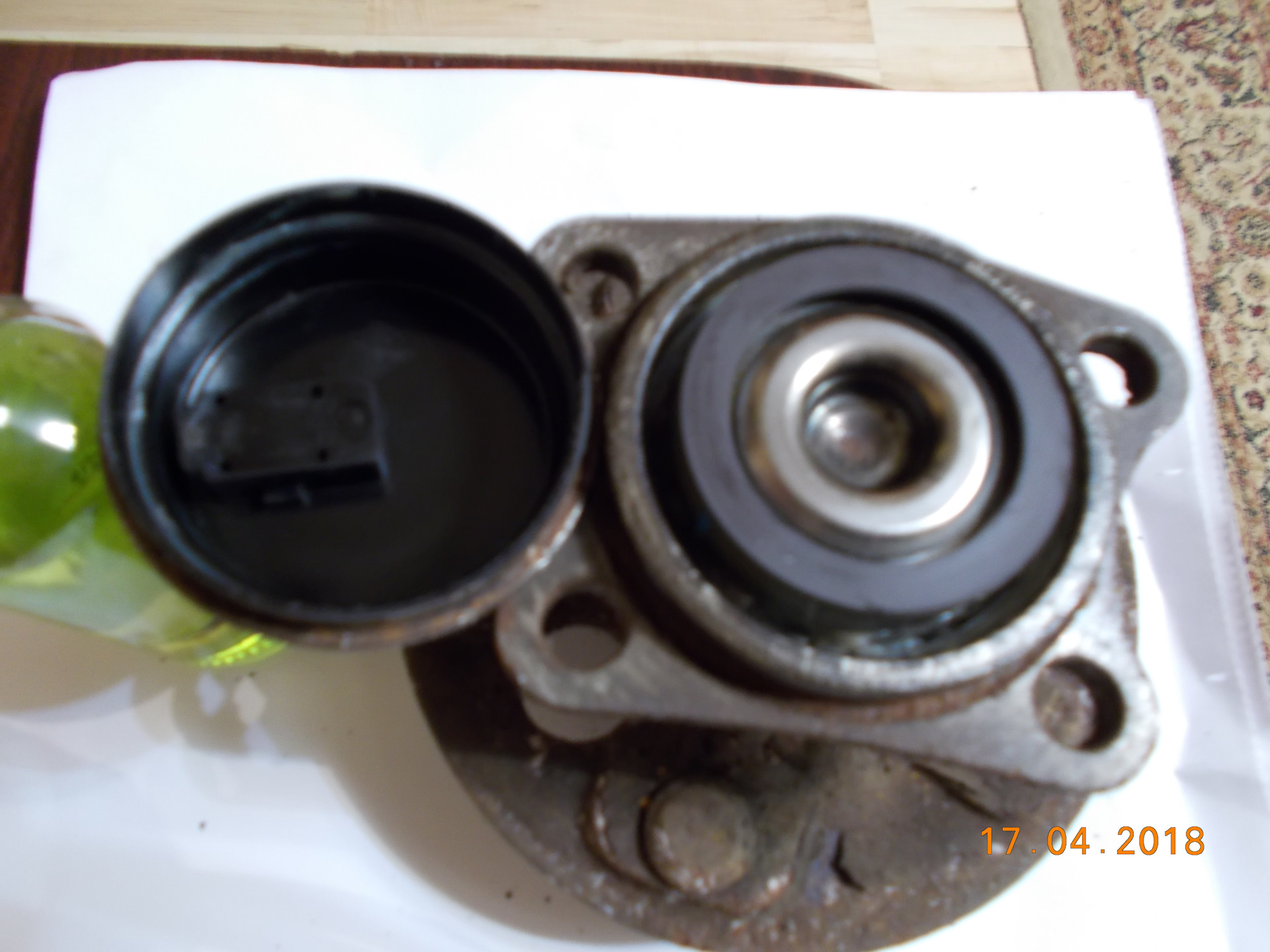 Ступица заднего колеса — Toyota Corolla (140/150), 1,6 л, 2007 года ...