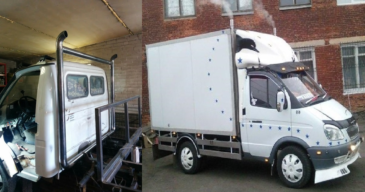 Глушители на газель хромированные тюнинг Замена глушителя. - Hyundai Porter (3G), 2,5 л, 2007 года своими руками DRIVE2