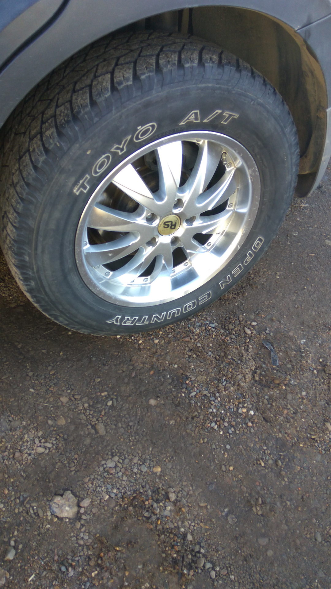 Шины на лето: Toyo Open Country H/T 235/65 17" — Chevrolet Captiva (1G ...