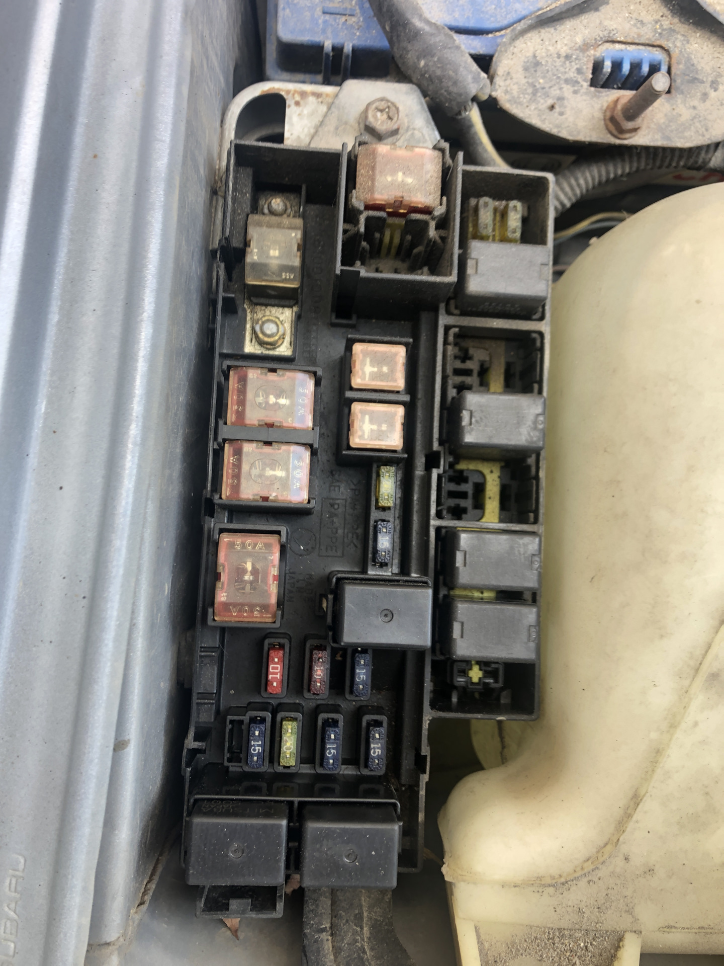 Вентиляторы охлаждения — Subaru Forester (SF), 2 л, 2001 года ...