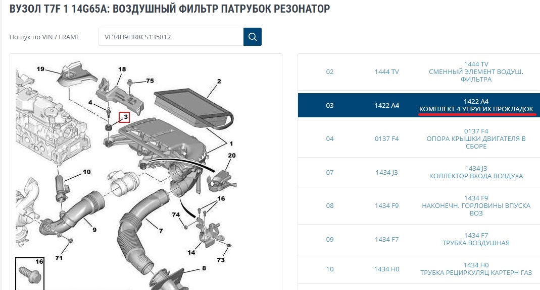 Замена фильтров и так по мелочи — Peugeot 308 SW (1G), 1,6 л, 2012 года