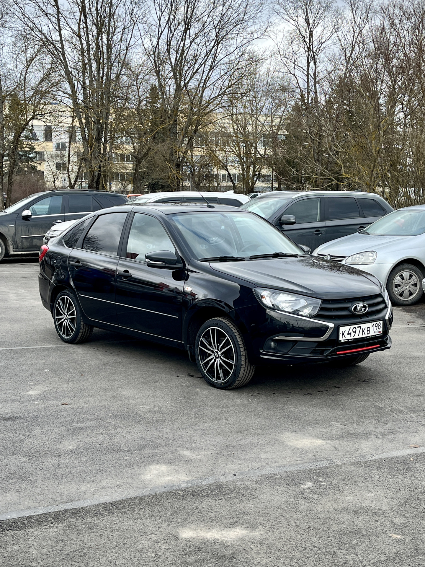 16r и летняя резина на Гранту FL — Lada Гранта Лифтбек (2G), 1,6 л ...
