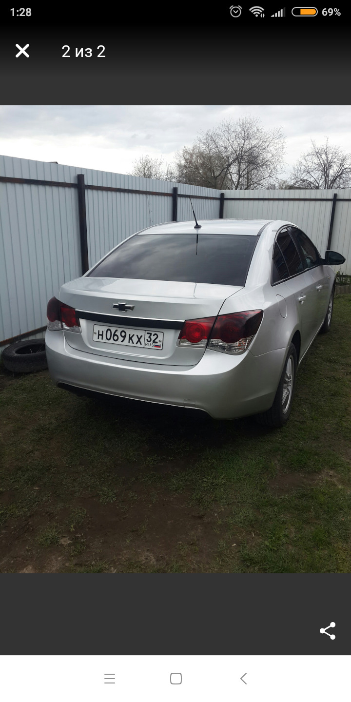 Тонировка задних фар Chevrolet Cruze — Chevrolet Cruze (1G), 1,8 л, 2012  года | своими руками | DRIVE2