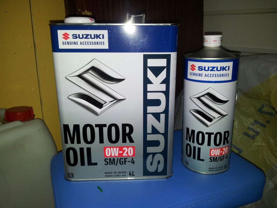 Suzuki motor oil