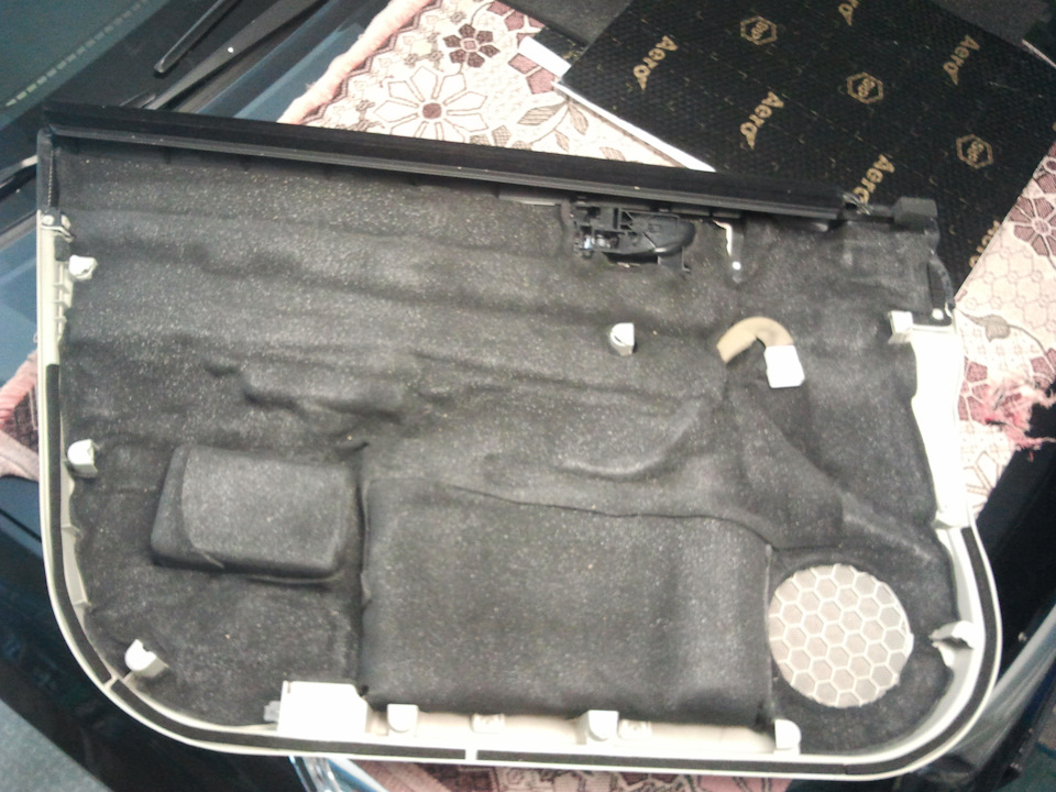 ПРАВИЛЬНАЯ! шумоизоляция дверей и монтаж акустики. — Subaru Legacy ...