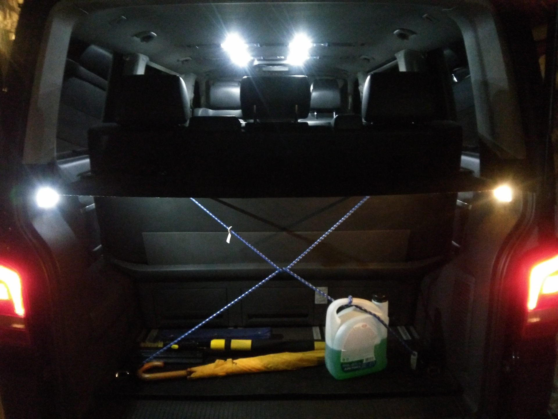 Зонт Фольксваген (трость) — Volkswagen Multivan (T5), 2 л, 2014 года ...