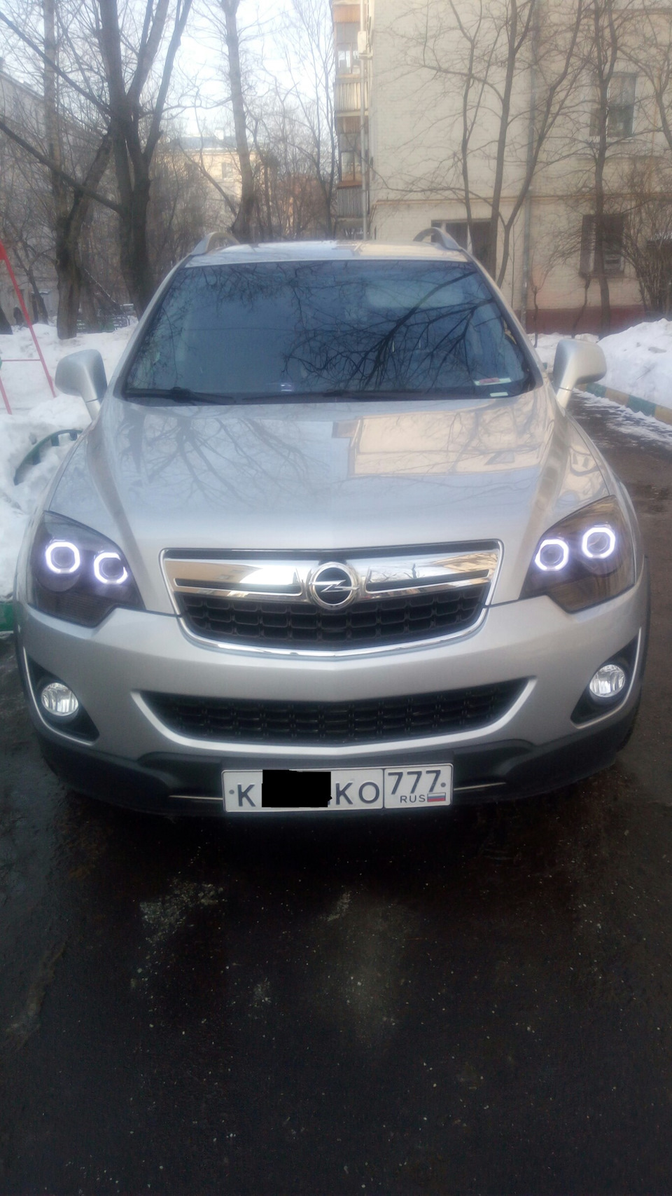 Opel antara 3.2 тюнинг фар фото Установка линз в фары - Opel Antara, 2,4 л, 2009 года аксессуары DRIVE2