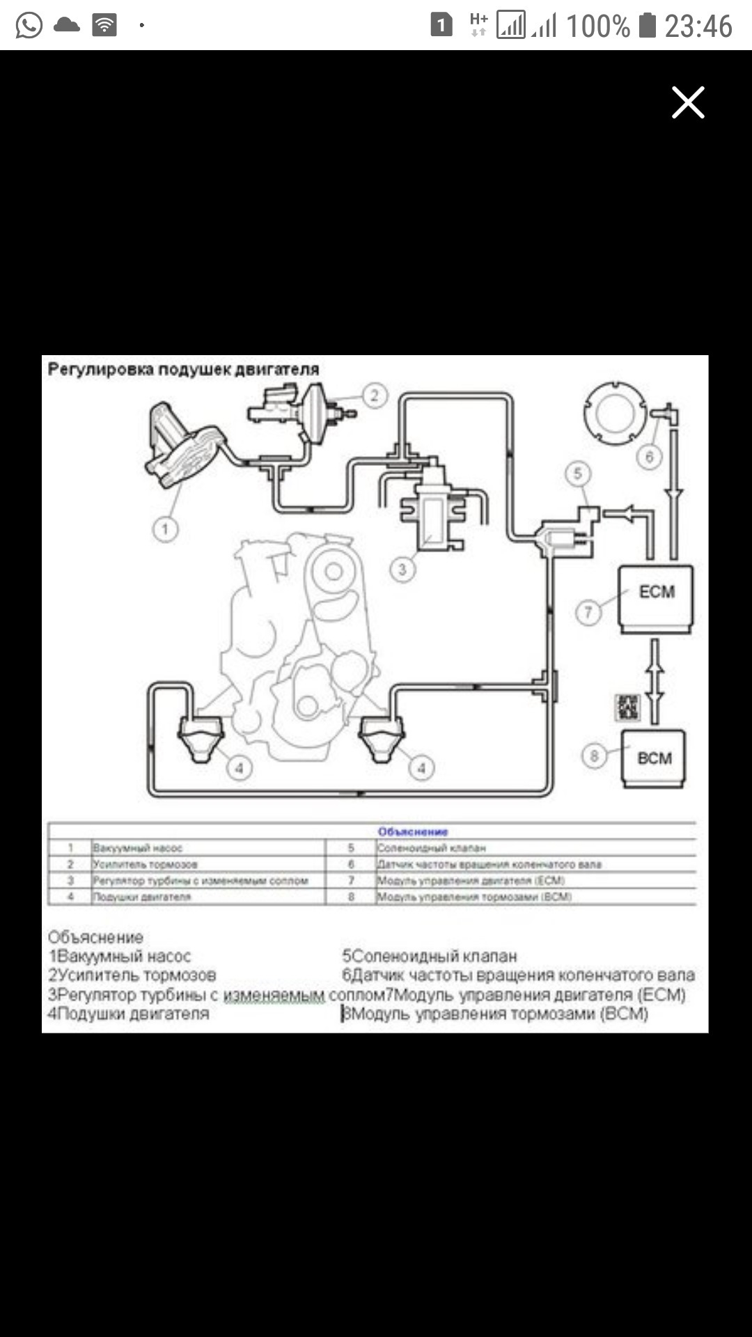 Подключение Вакуумных Трубок. — Volvo S80 (1G), 2,5 л, 1999 года ...