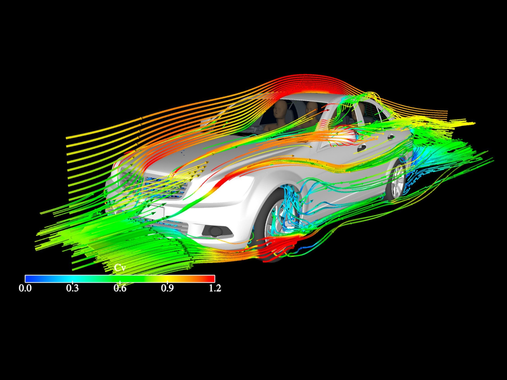 Computer simulation. Аэродинамика Hyundai Accent. Аэродинамика Хендай Солярис. Аэродинамика Ланос. Matiz аэродинамика.