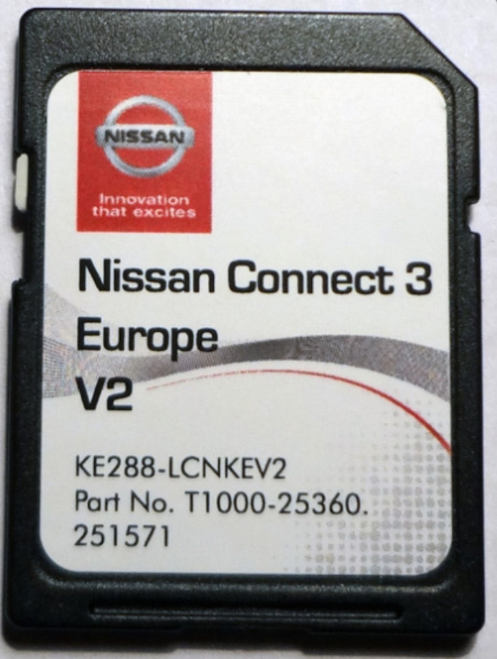 Карта навигации nissan connect