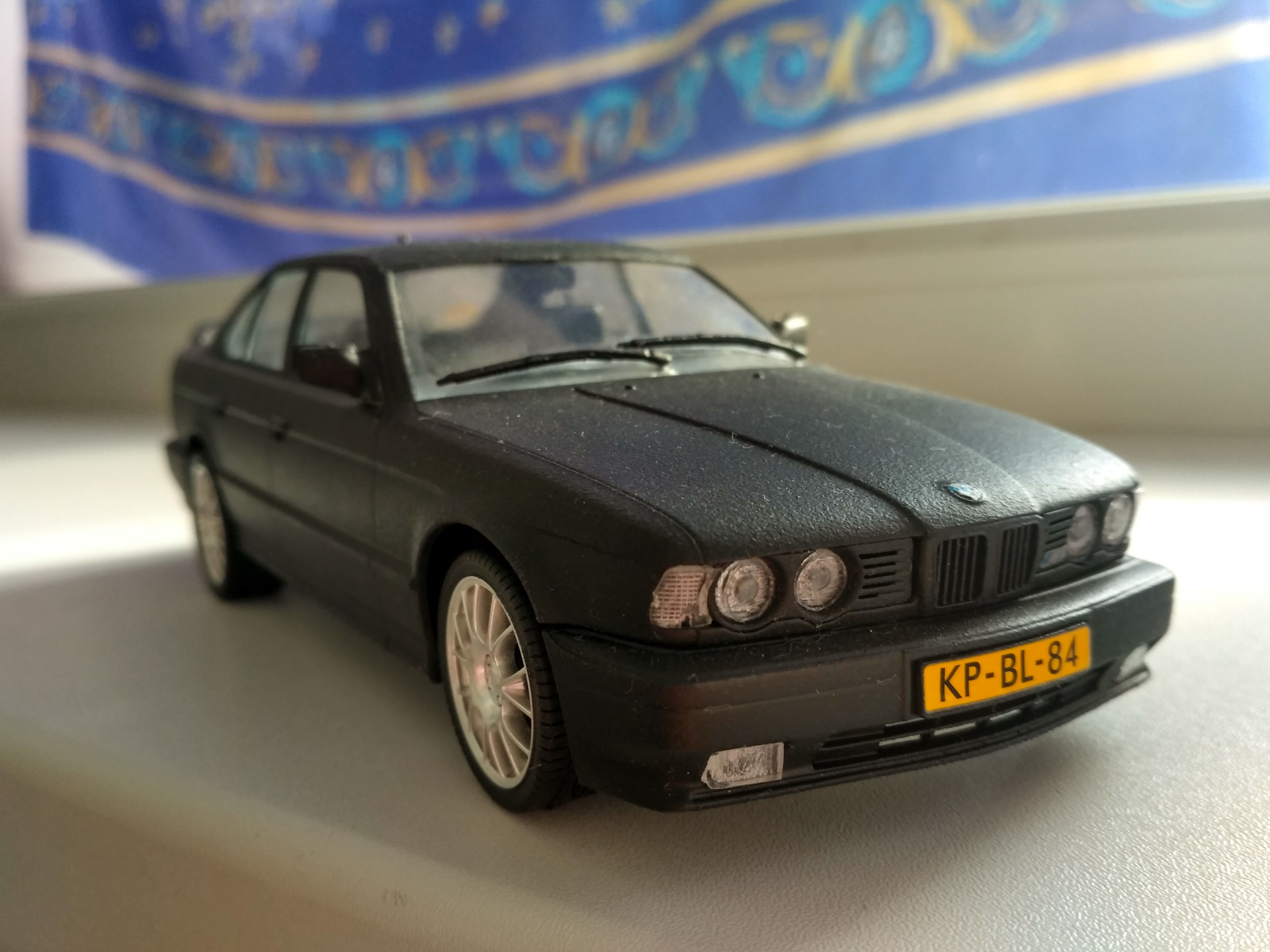 BMW E34 Сборная модель 1:24 — BMW 5 series (E34), 2,5 л, 1994 года | просто  так | DRIVE2