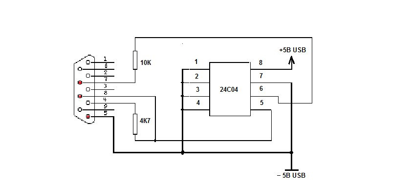24c02 схема включения
