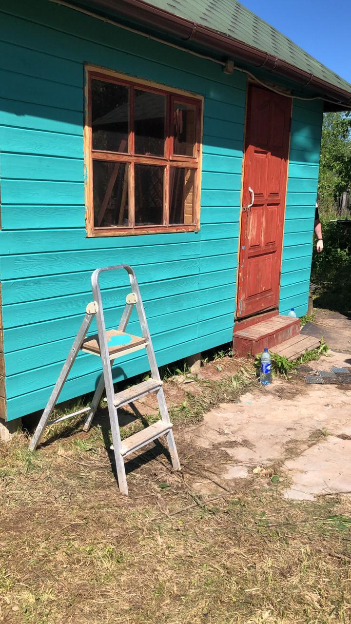 Подскажите пожалуйста по наружной покраске каркасного домика — Сообщество  «Сделай Сам» на DRIVE2