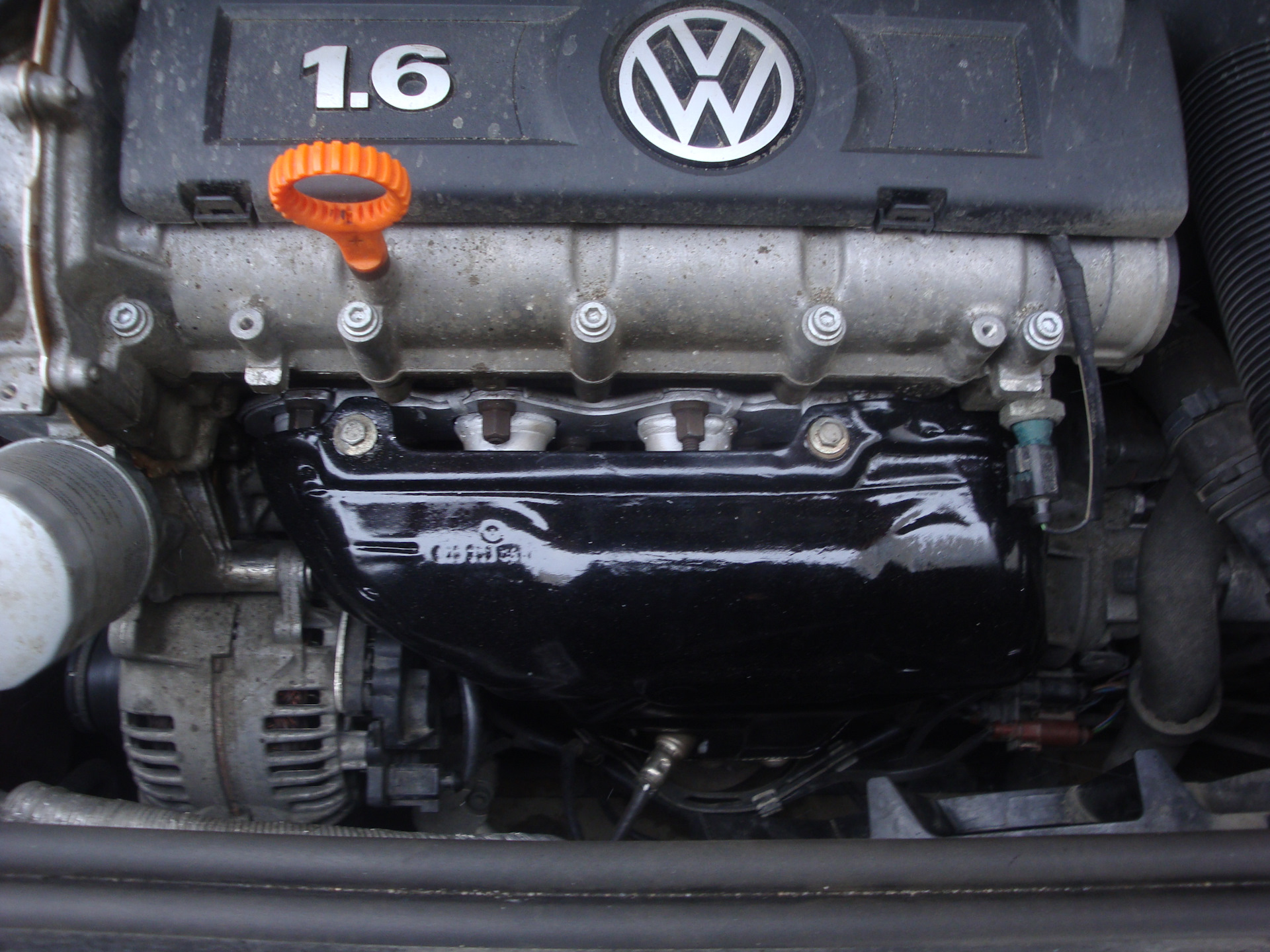 Лопнул выпускной коллектор! — Volkswagen Polo Sedan, 1,6 л, 2011 года ...