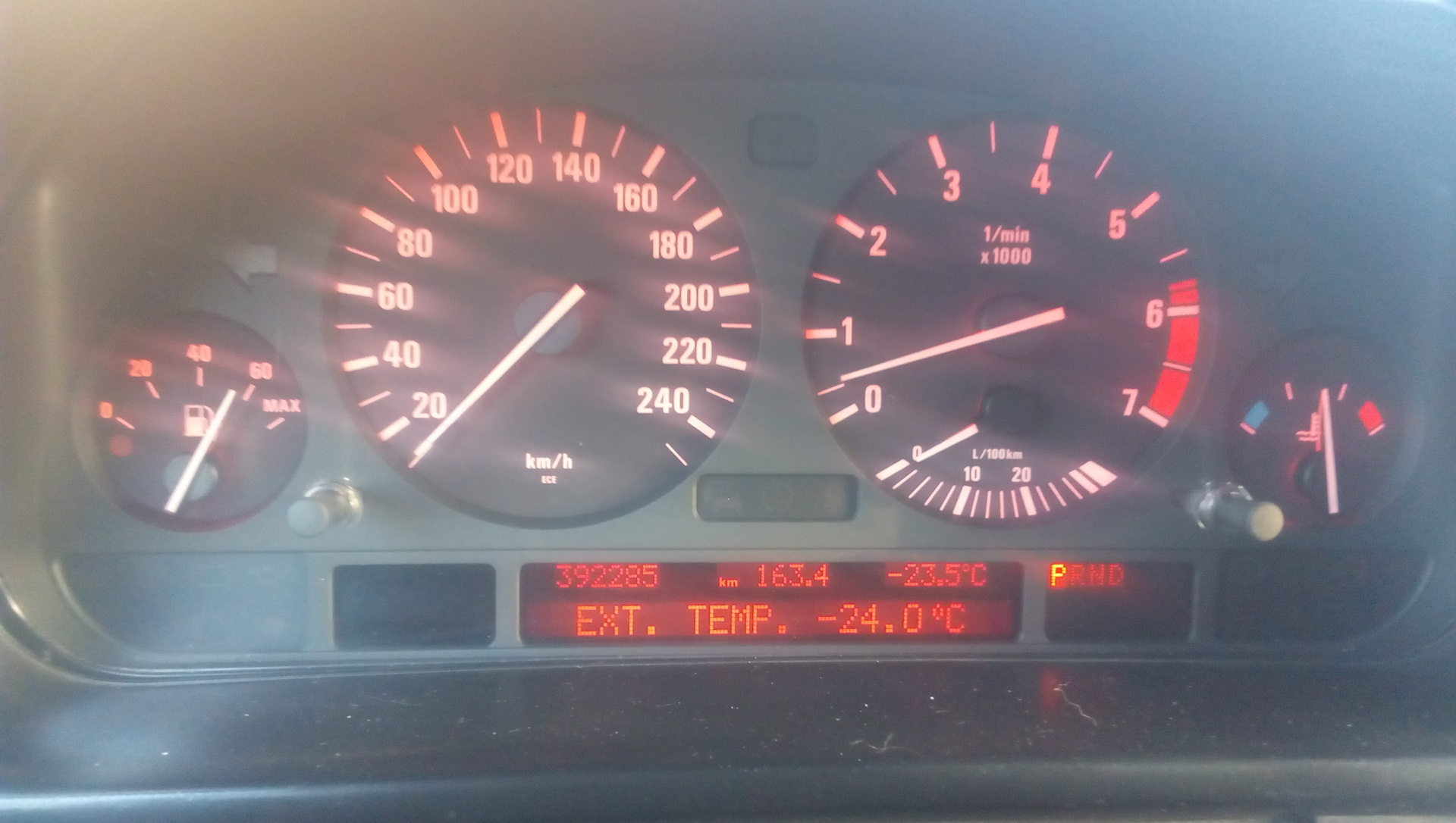 Греется е39