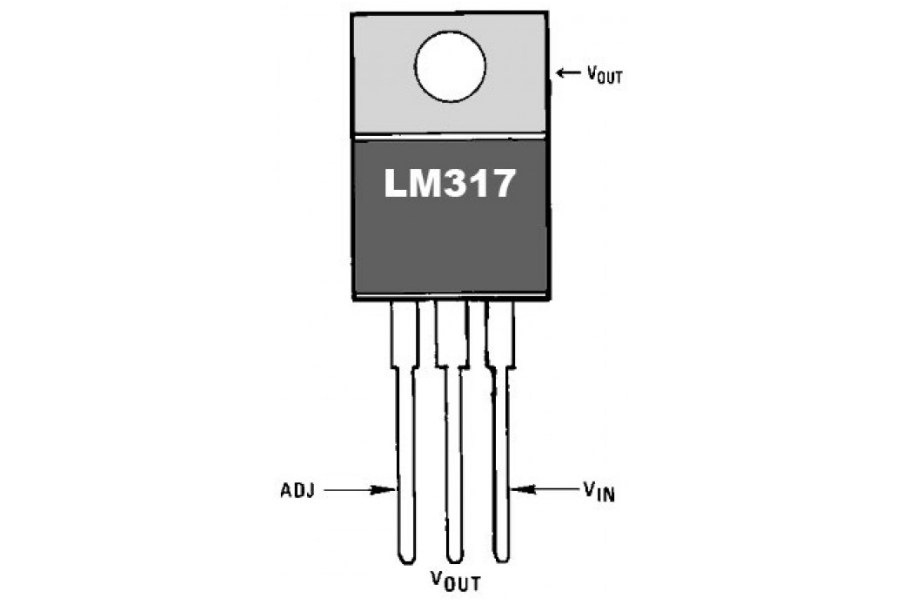 Регулятор напряжения lm317t