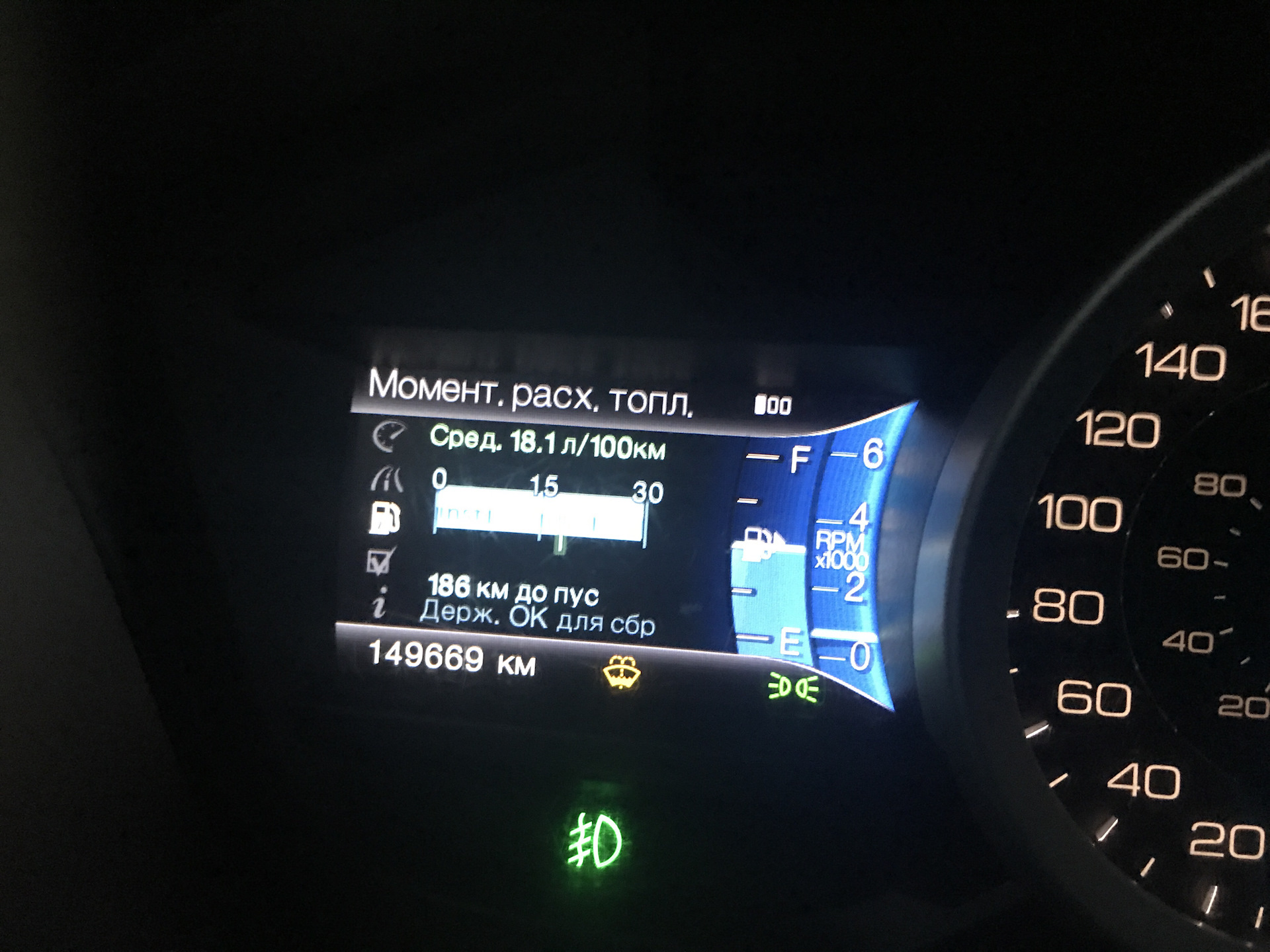 Расход — Ford Explorer (5G), 3,5 л, 2017 года | заправка | DRIVE2