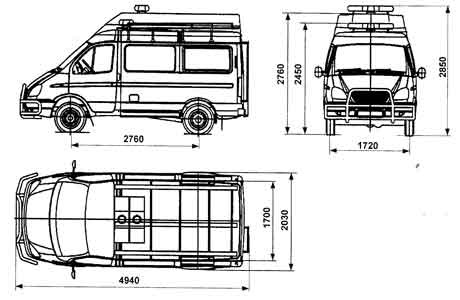 Схема газ 27527 соболь 4х4 электрическая