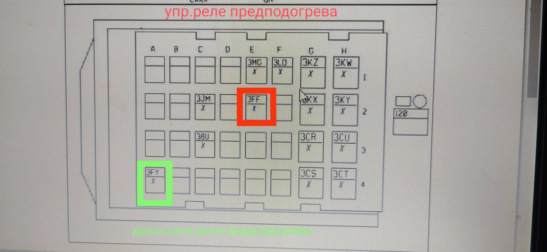 Неисправность свечей накала — Renault Scenic II, 1,9 л, 2003 года ...