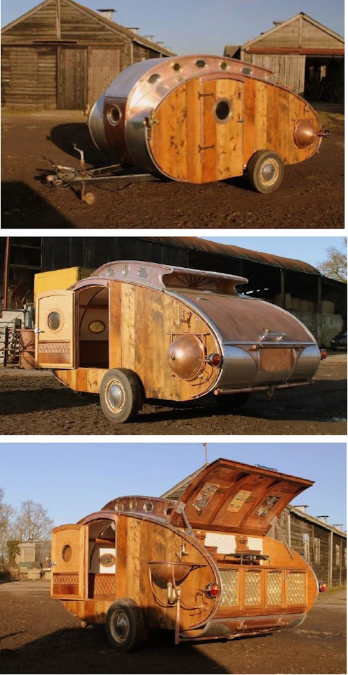 Винтажный прицеп-капля. Чертежи 1947 года) — Сообщество «Прицепы» на DRIVE2