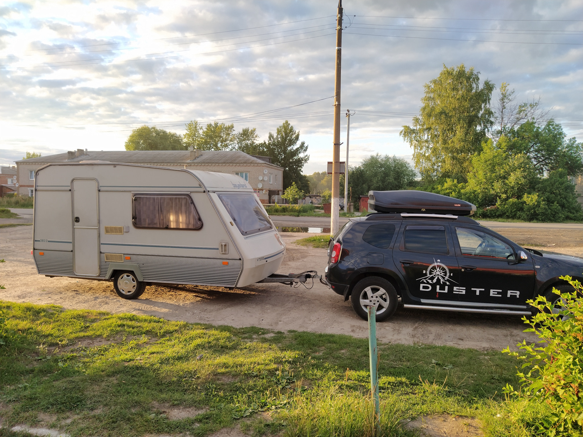 Сбылась мечта — прицеп автодом — Skoda Kodiaq, 2 л, 2018 года | путешествие  | DRIVE2