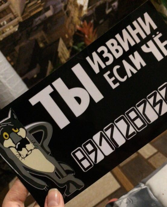 Ништяк с Алиэкспресс (номер телефона с подсветкой) — Mazda 6 (2G) GH, 2 ...