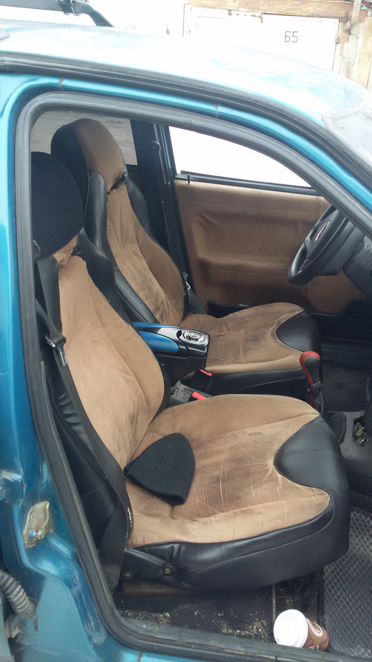 \"белим потолок\" или чистка салона — Lada 21124, 1,6 л, 2007 года ...