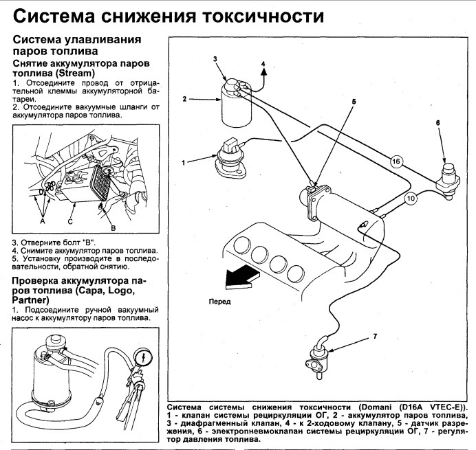 1mz fe схема вакуумных трубок