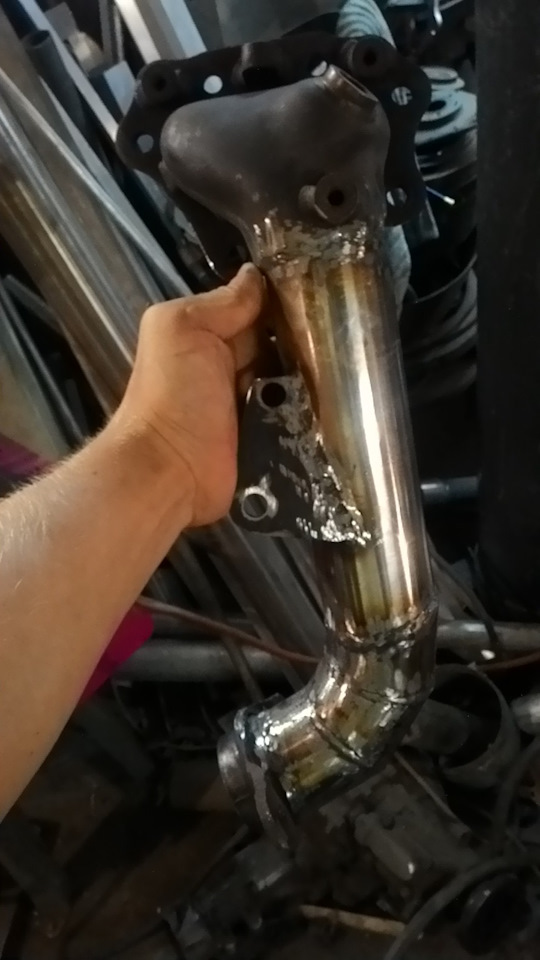 New Downpipe Toyota Caldina 2 0 Liter 1998 Year On Drive2