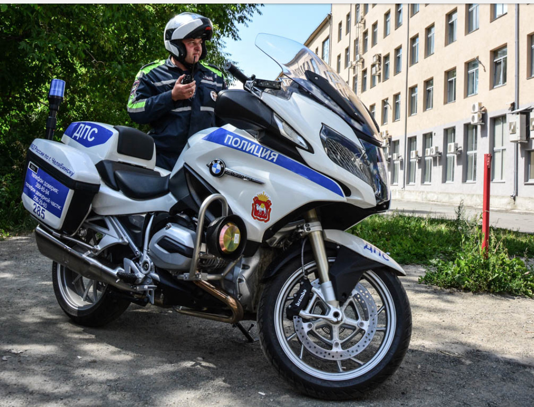 BMW Police Moto