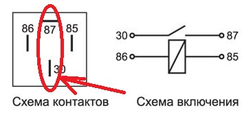 H4 схема контактов