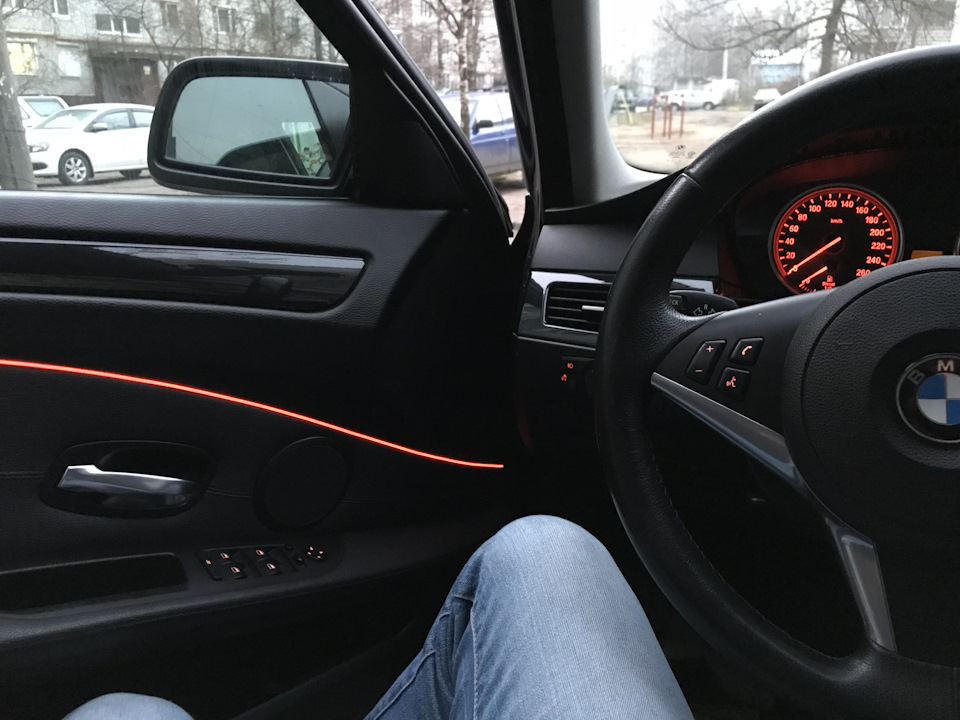 Ambient Light BMW e60 — BMW 5 series (E60), 2,5 л, 2009 года тюнинг