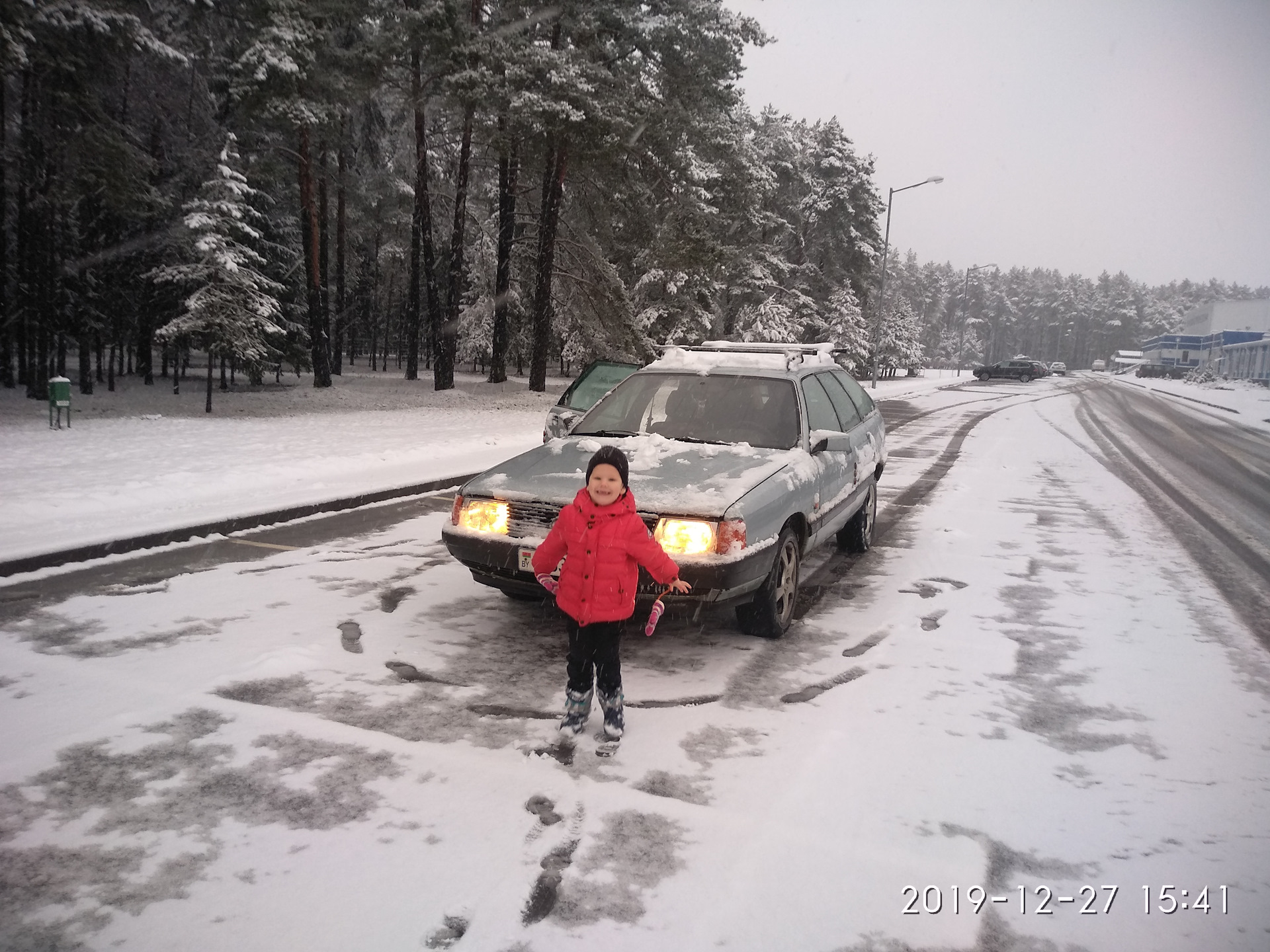 Ауди V8 едет на Автостраду!Если конечно, доедет))) — Audi V8, 3,6 л ...