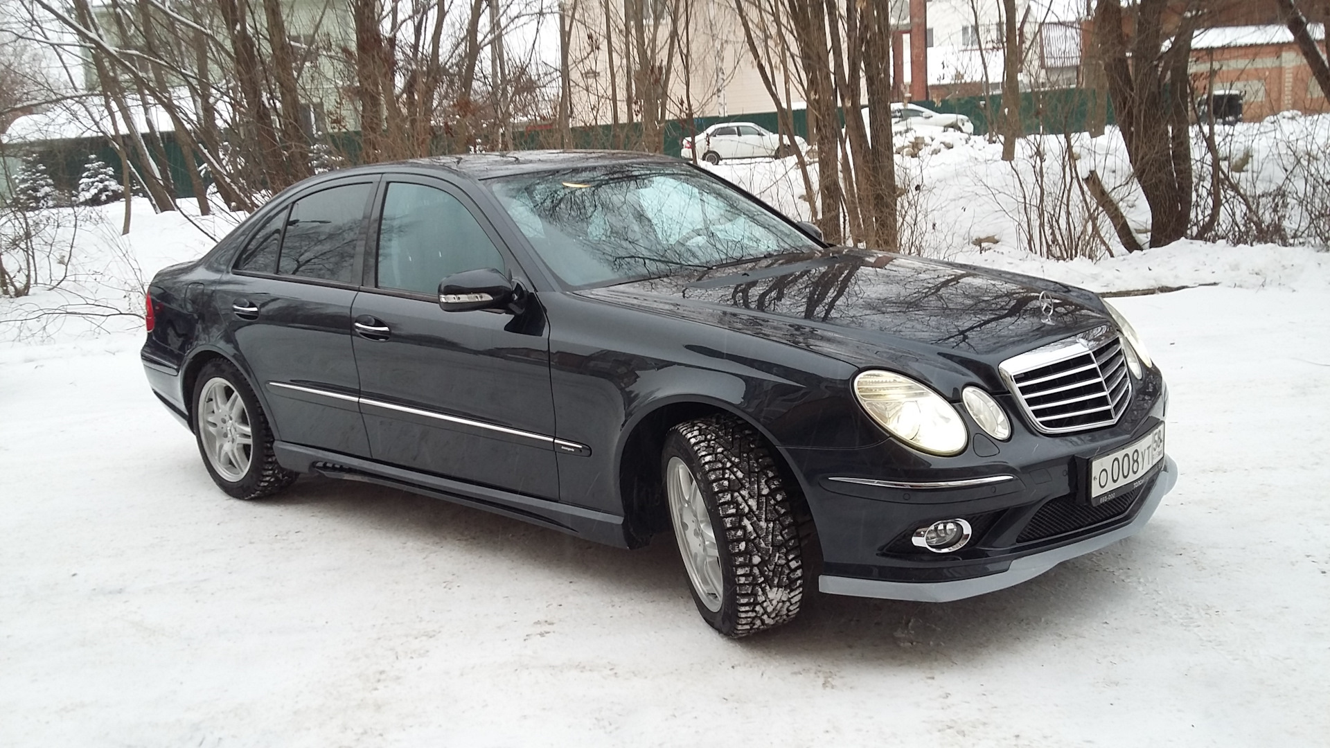 Спойлер ч.2 (Замена) — Mercedes-Benz E-class (W211), 5 л, 2004 года ...